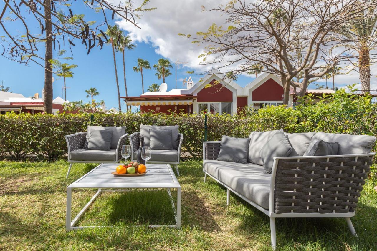 Lightbooking Tunos 73 Maspalomas Gran Jardin Y Barbacoa Ngoại thất bức ảnh